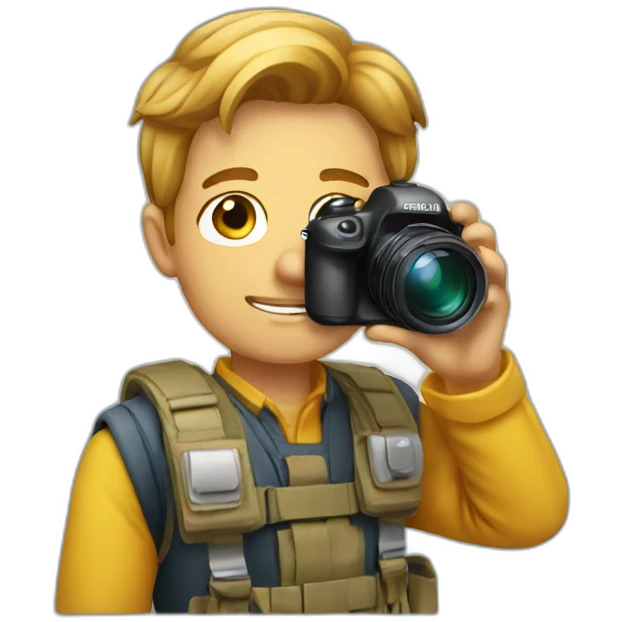 photographe emoji