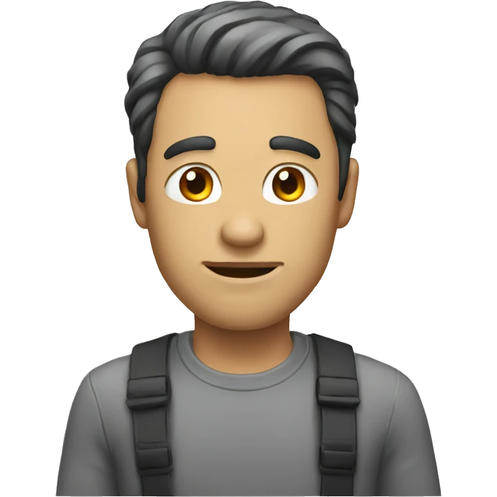 man showing no  emoji