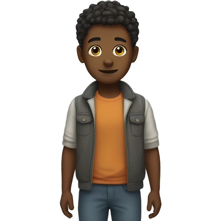 Boy and go home emoji