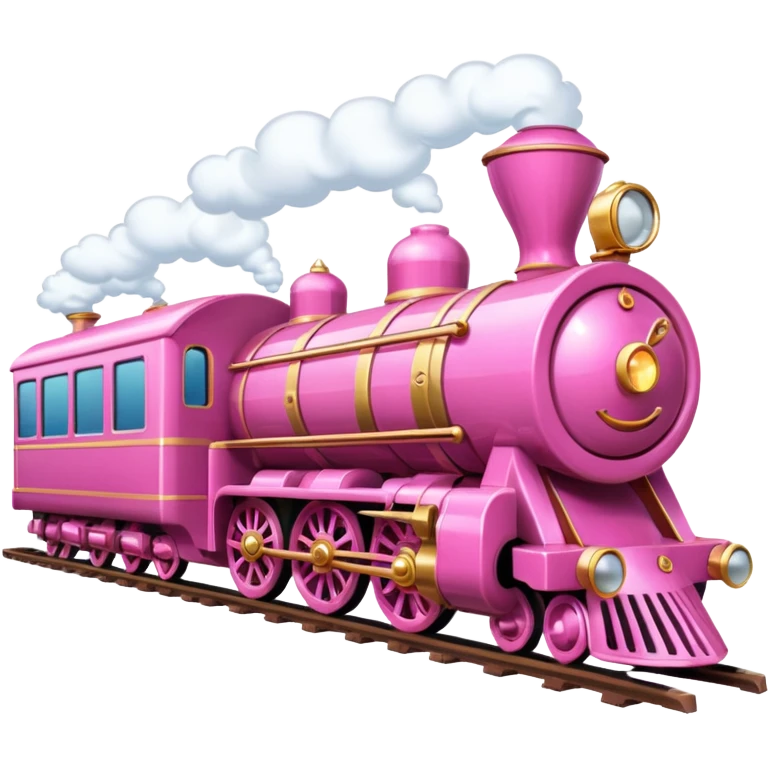 Pink boujee train  emoji