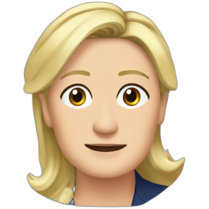 Marine le pen  emoji