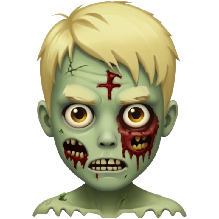 blonde boy zombie emoji emoji