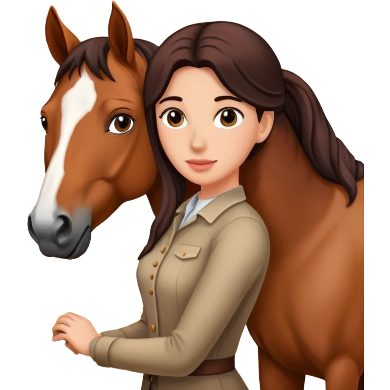 :horse breeding woman emoji