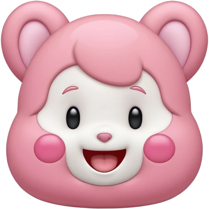 My melody laughing emoji