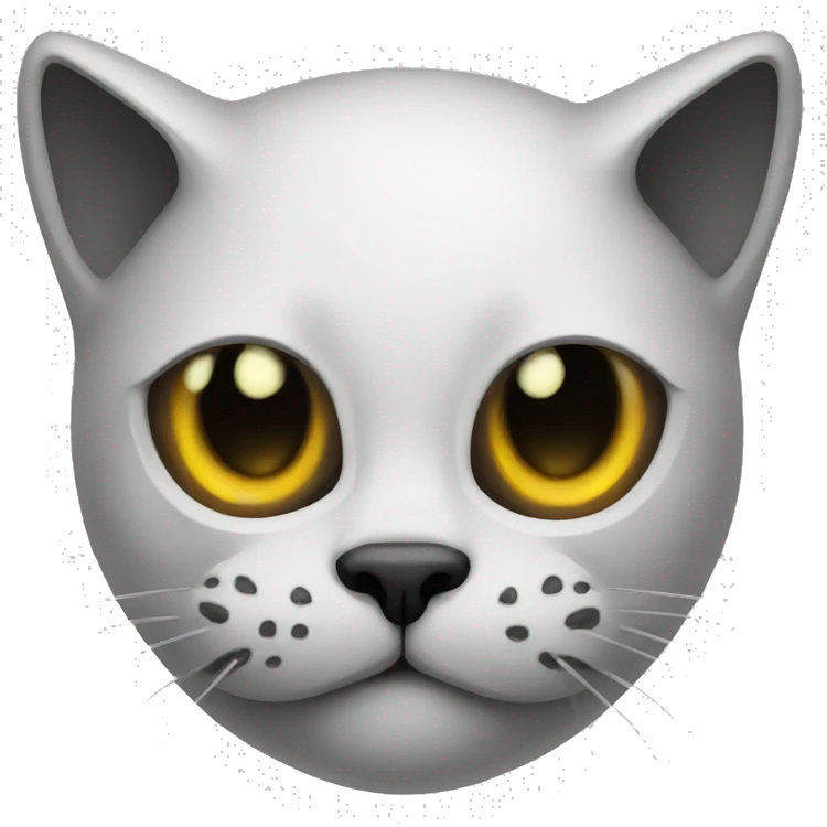 Skull cat emoji