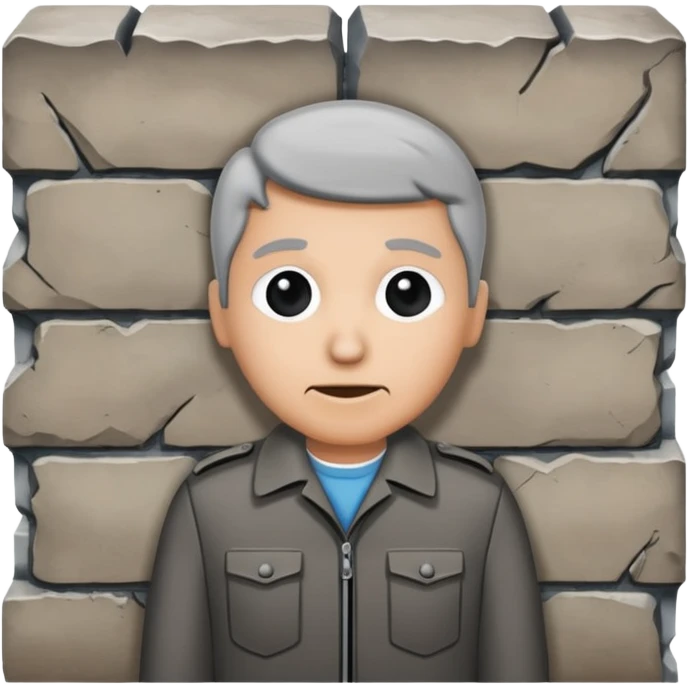 berlin wall long in frontt emoji