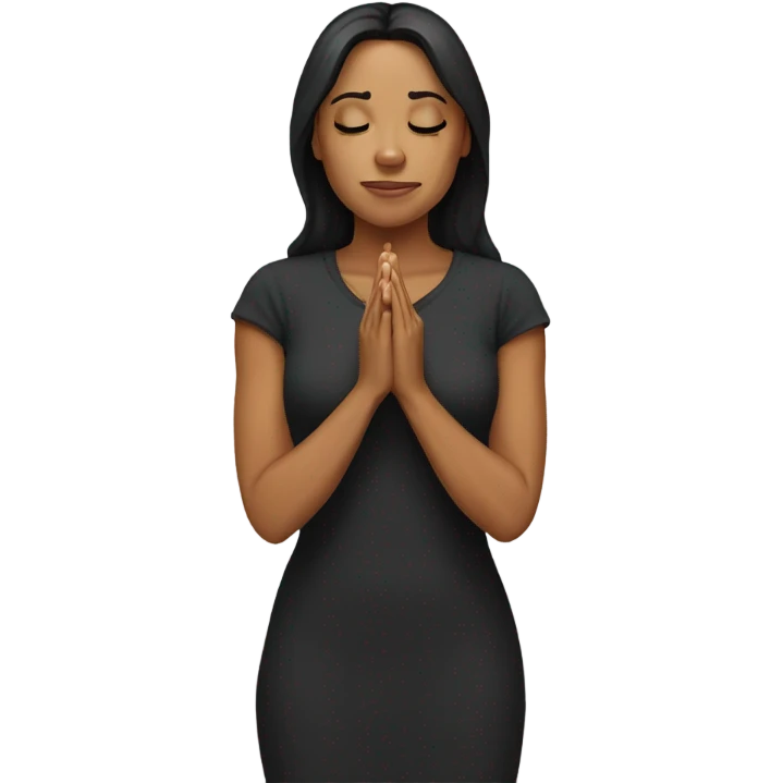 Janel praying emoji