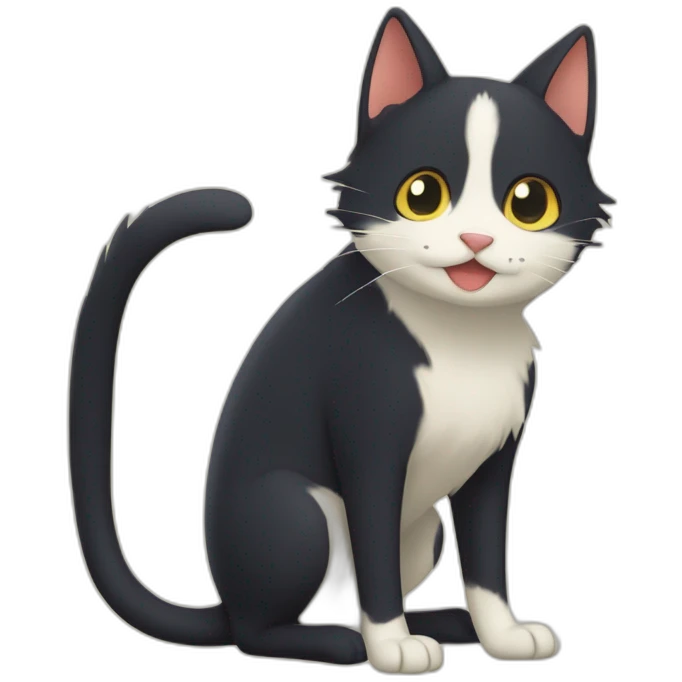 Jiji of Ghibli kiki’s delivery anime emoji