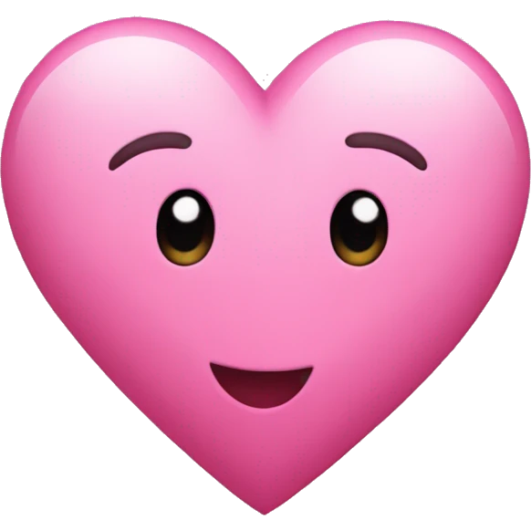 corazón rosado  emoji