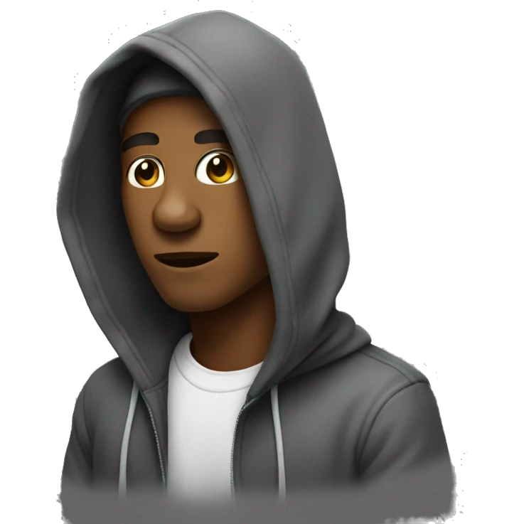 Boogie with a hoodie  emoji