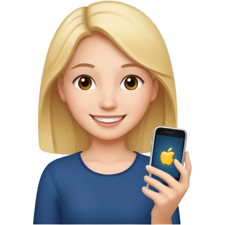 iphone 17 + a girl emoji