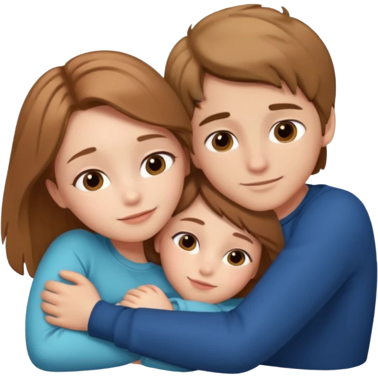 Boy and girl together close relationship cute Laying down hugging emoji