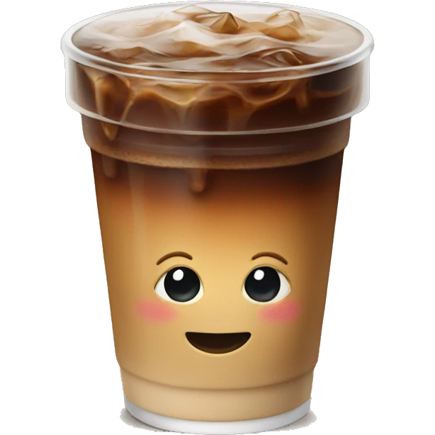 iced coffee emoji