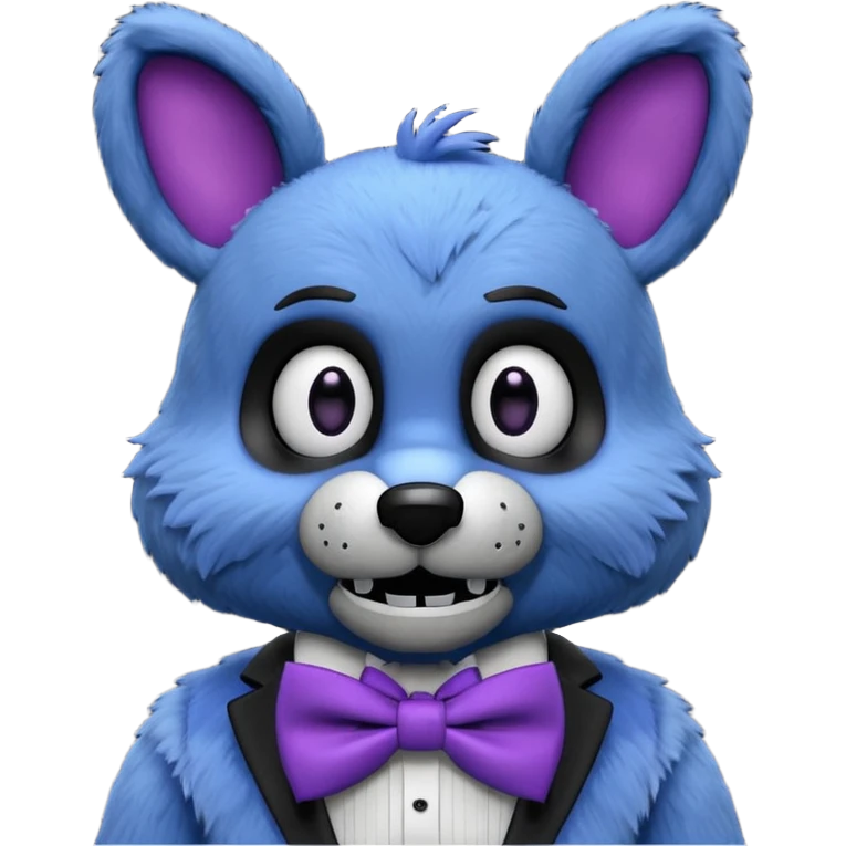Bonnie(blue) from the Five Nights At Freddy's movie emoji