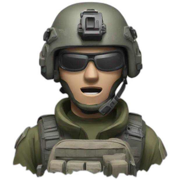 Call Of duty Modern Warfare Ghost emoji