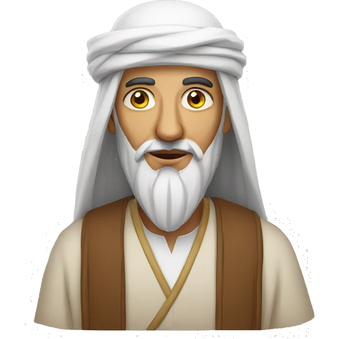 wise arab man emoji