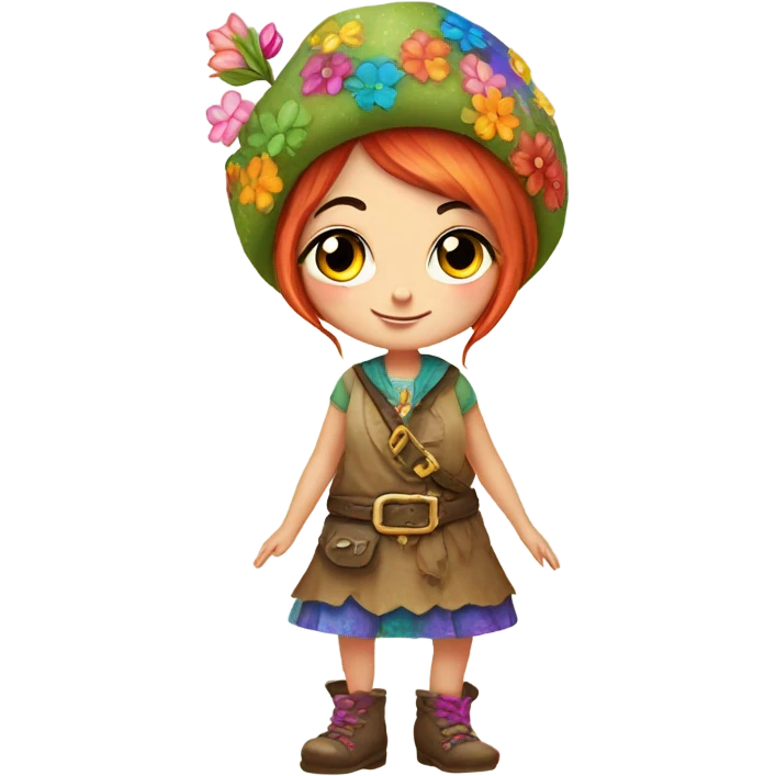 Gnome girl emoji