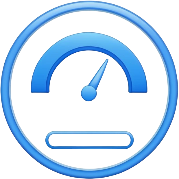 circular progress bar at 50% completion emoji