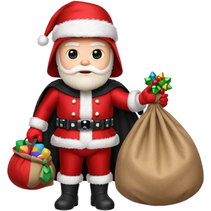 darth vader santa emoji