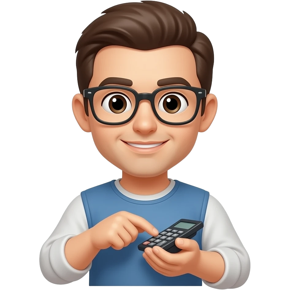 person bean counter emoji