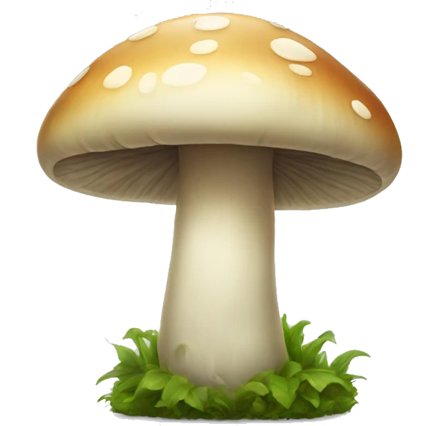 Mushroom crying emoji