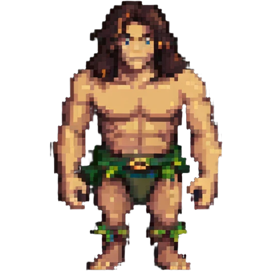 Tarzan character emoji