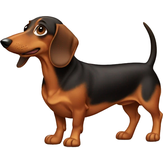 Wiener dog emoji