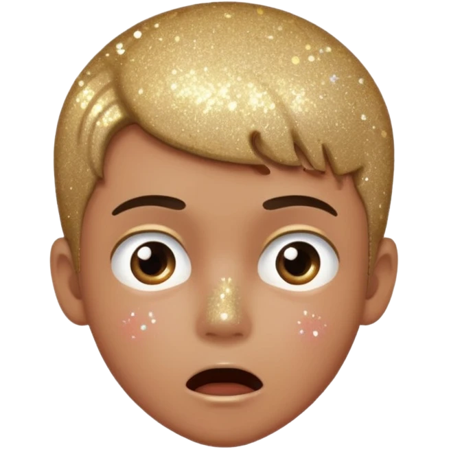 glitter panic boy emoji