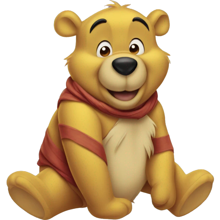 The winnie pooh emoji