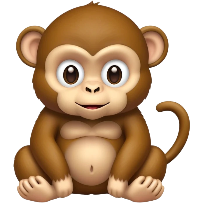 Super duper big fat monkey  emoji