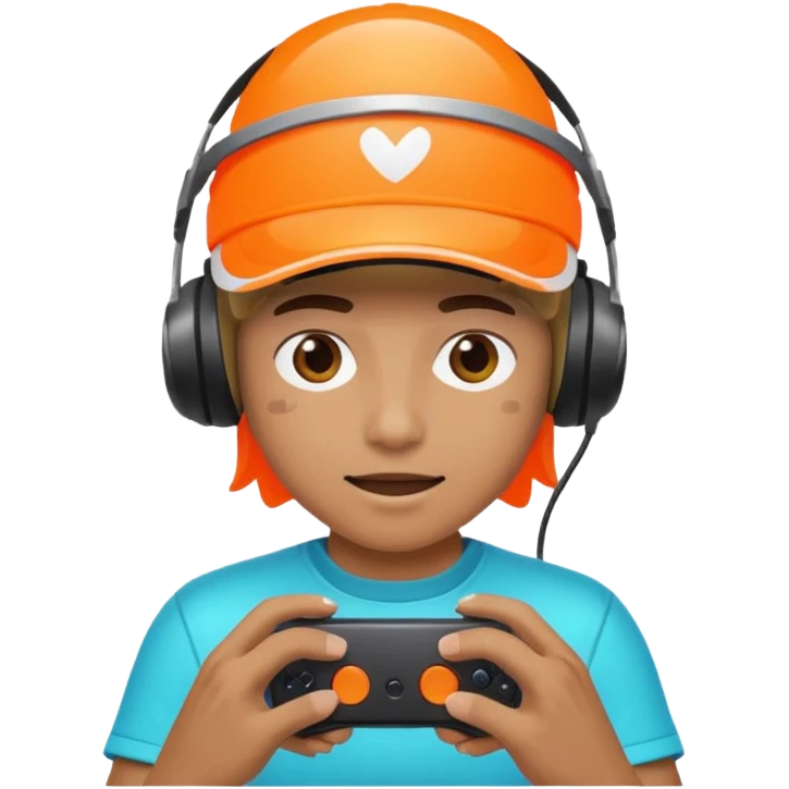 Neon Visor Gamer emoji