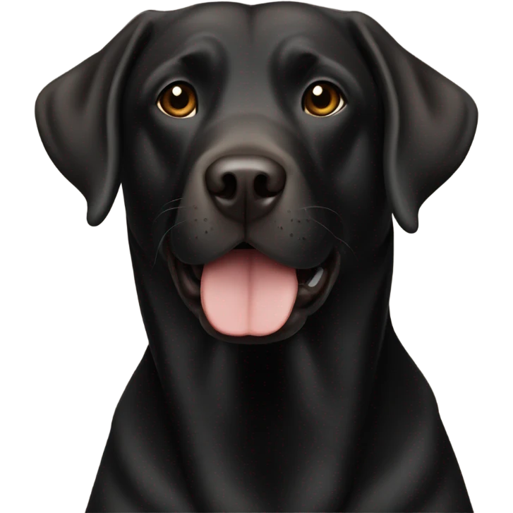 labrador black and whisky emoji