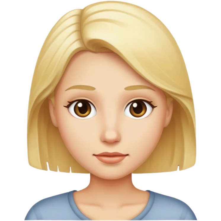 blonde  emoji