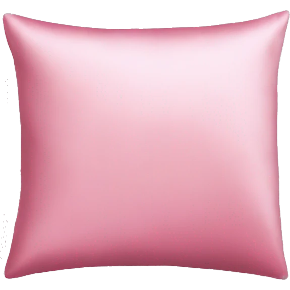 Pink satin pillow emoji