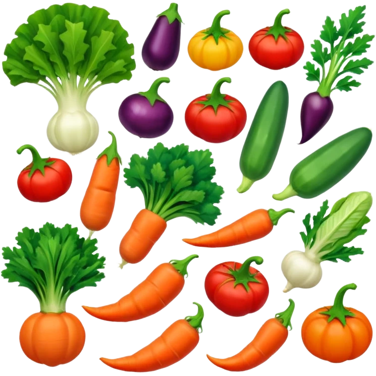 fresh vegetables emoji