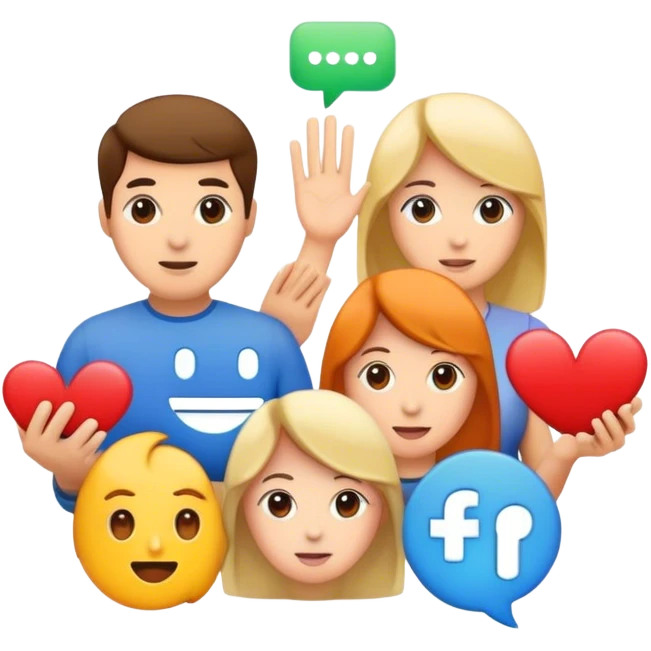 social networks emoji