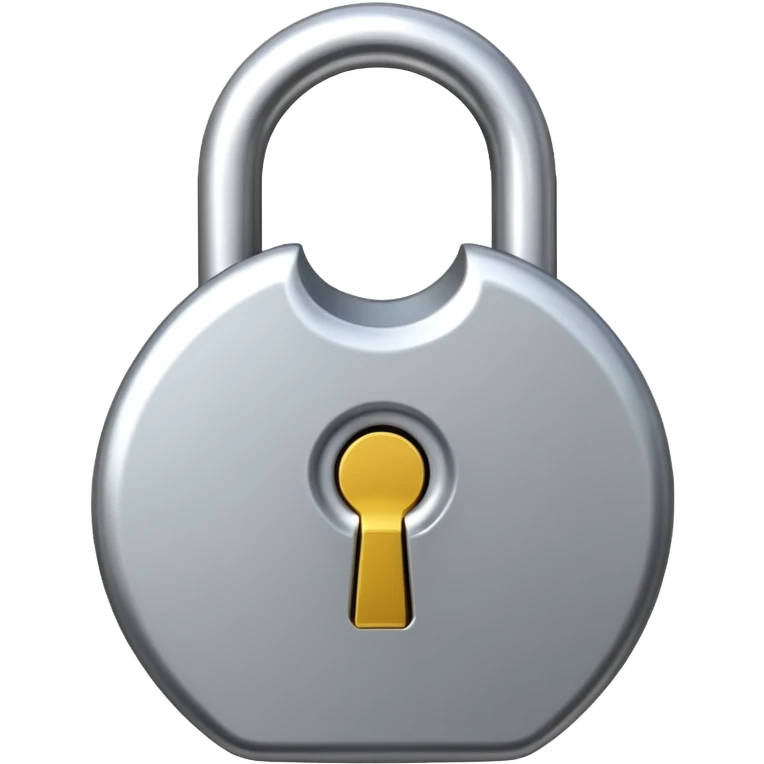 A lock emoji