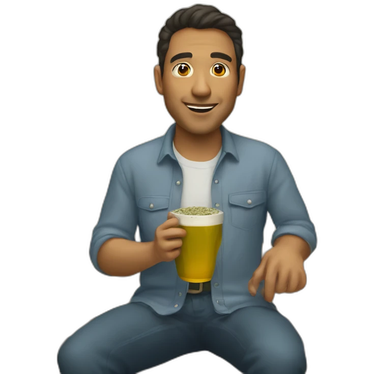 berkeley developer with yerba mate in hand emoji