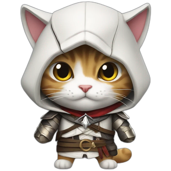 Assassin’s creed cat emoji