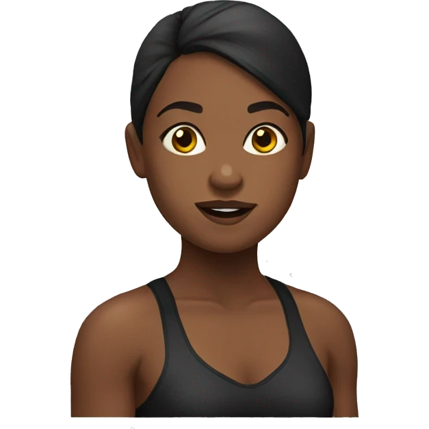 boxer girl emoji