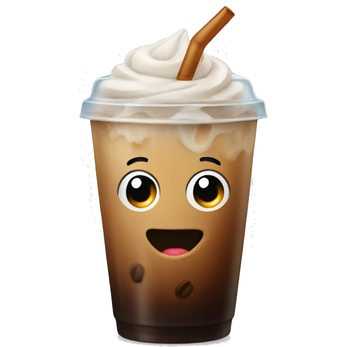 iced coffe emoji