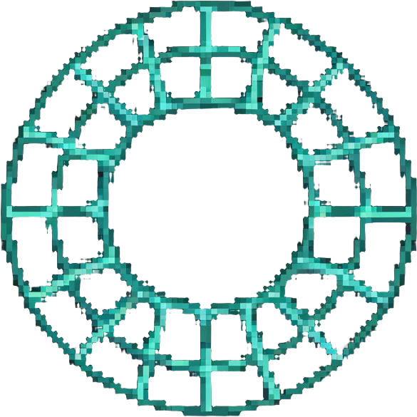 network in a circular form emoji
