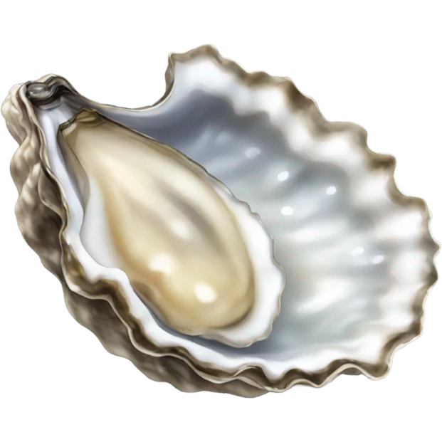 Wet oyster emoji