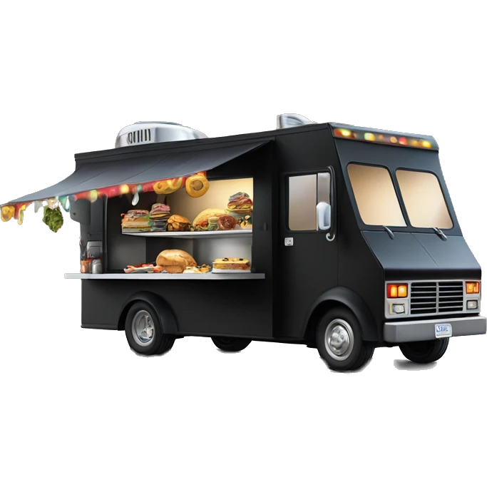 Realistic Darth Vader’s plastic dream house food truck  emoji
