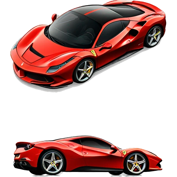 Ferrari F8 emoji