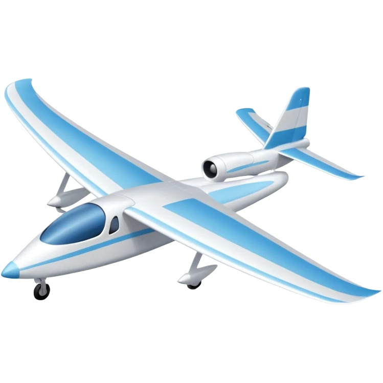 glider, large wingspan, white, 1 seat emoji