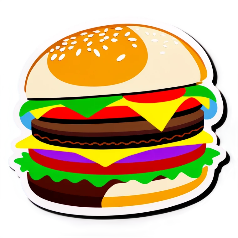 Burger  emoji