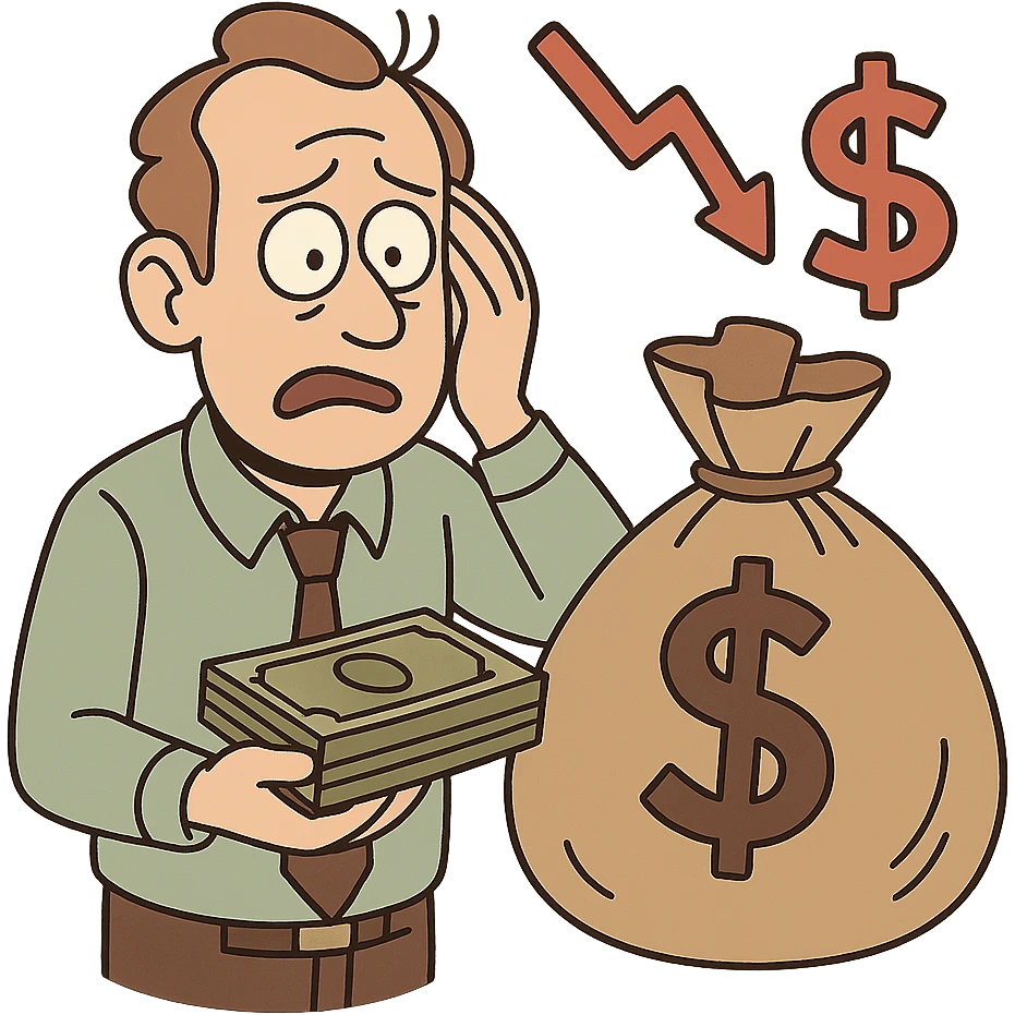 flat toon style finance concept emoji