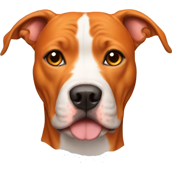 orange pitbull emoji