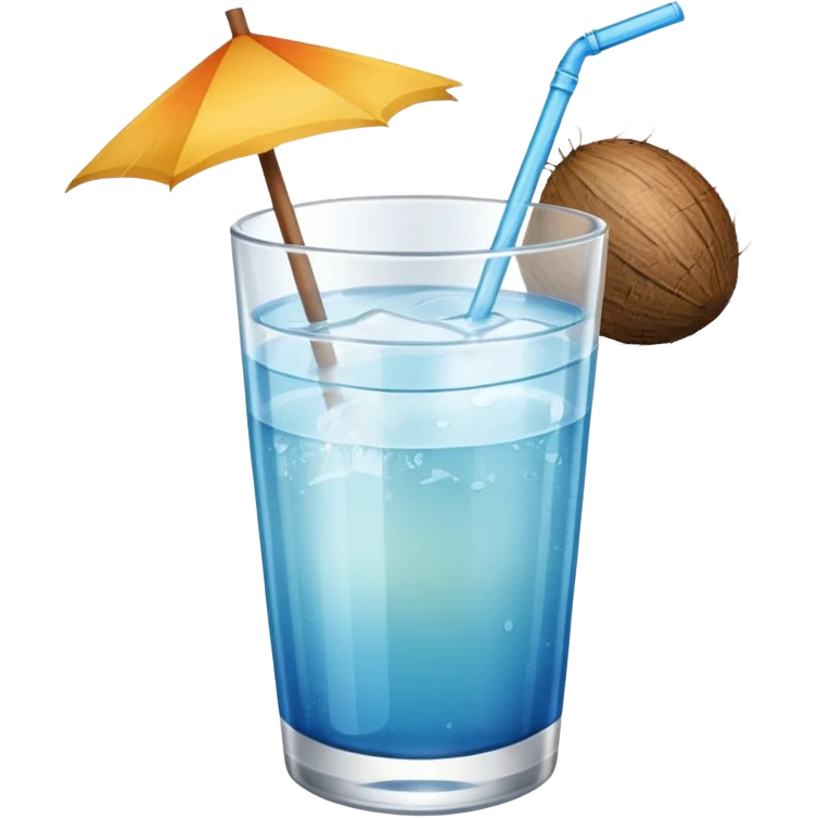 Coconut water emoji